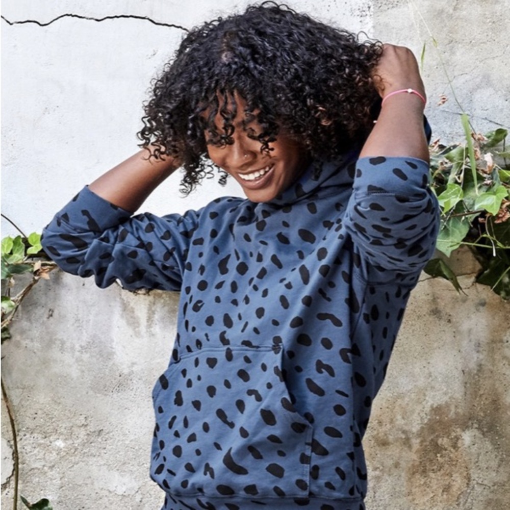 Clare V jaguar print sweatshirt